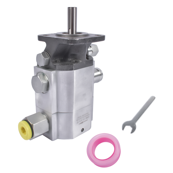 劈木泵 2-Stage 16 GPM Hydraulic Wood Log Splitter Pump 3000 PSI Aluminum Wood Splitter Pump 1/2" NPT Outlet Port-2