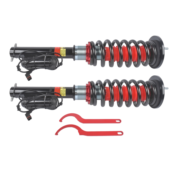 改装减震器 Set of Front Air to Coil Spring Struts w/ Electric Fit for Mercedes-Benz S-Class W221 2007-2013 RWD-6