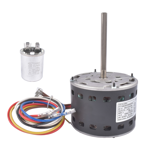 鼓风机电机 115V 60Hz AC Blower Motor with 5 MFD Capacitor Replacement for Carrier Goodman-1