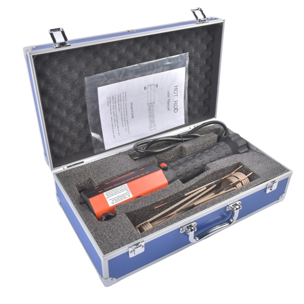 加热器 1KW 1000W 110V Magnetic Induction Heater Kit Flameless Heat Bolt Removal (8 Coils)-2