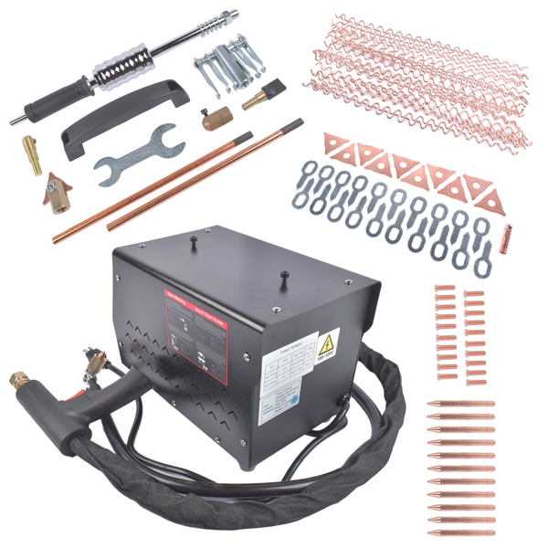 修复机 110V Spot Welder Dent Puller, 3500W Stud Welder Car Body Dent Repair Machine Dent Remover Tool w/ 7 Modes-6