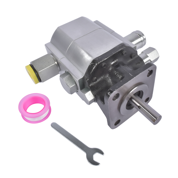 劈木泵 Aluminum Hydraulic Log Splitter Pump 11GPM 2-Stage HI/LO Gear Pump Wood Splitter Pump 3000 PSI 3600 RPM max 1/2'' NPT-6