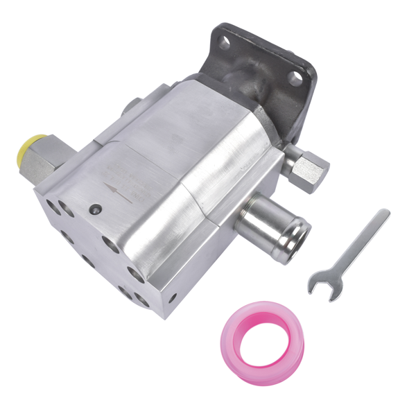 劈木泵 2-Stage 16 GPM Hydraulic Wood Log Splitter Pump 3000 PSI Aluminum Wood Splitter Pump 1/2" NPT Outlet Port-5