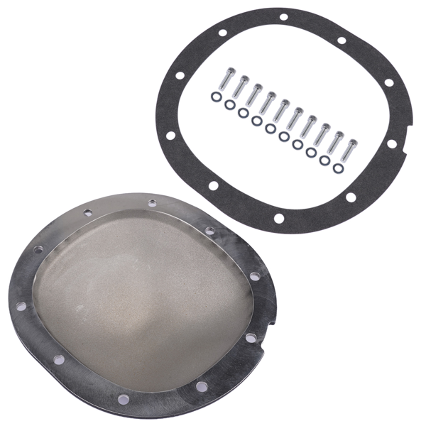差速器盖 10 Bolt Differential Cover 7.5" & 7.6" Ring Gear Fits for Chevy GMC Pontiac Firebird S10 S15 Camaro Astro Jimmy Safari Sonoma Typhoon 1983-2005-3