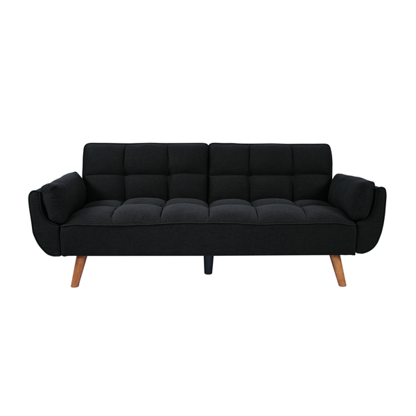 75英寸喇叭扶手可转换双人沙发床-2