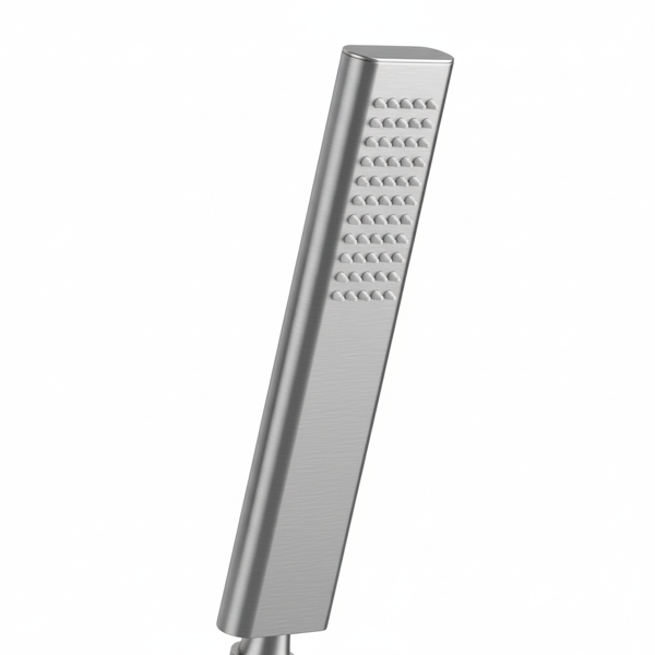 公制NPT淋浴龙头套装，浴室瀑布式淋浴系统，高压10英寸花洒头和手持淋浴喷头，带饰件和分流器的壁挂式浴缸龙头淋浴阀，拉丝镍材质【周末不发货，TK/TEMU订单仅支持自提】-4