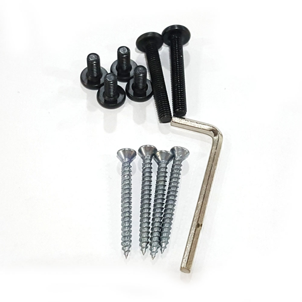 4pcs 高靠背横线缝纫装饰 PU革 餐椅 圆管 黑色 N201（替换编码：13028198-18410366）-109