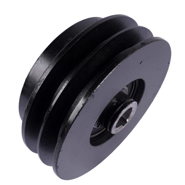 离合器 Heavy Duty Centrifugal Clutch Double 1/2" V Belt Drive 3/4" Bore 5" Pulley 3/16” Keyway Replacement For most Honda GX160 or GX200 engine shafts or equivalent with 3/4” shaft!-5