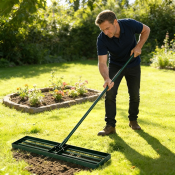 滚动式草坪打孔机