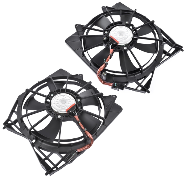 散热器风扇 2PCS Left & Right Cooling Fan Replacement for Honda Accord 2018-2022 38611-5PF-N11 19030-5PF-N12-3