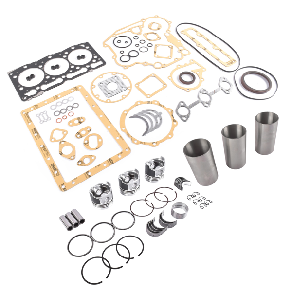 发动机大修包 D1105 Overhaul Rebuild Kit Replacement for Kubota D1105 Engine STD KX41 KX41-2 KX61-2 KX91-2 Excavator-2