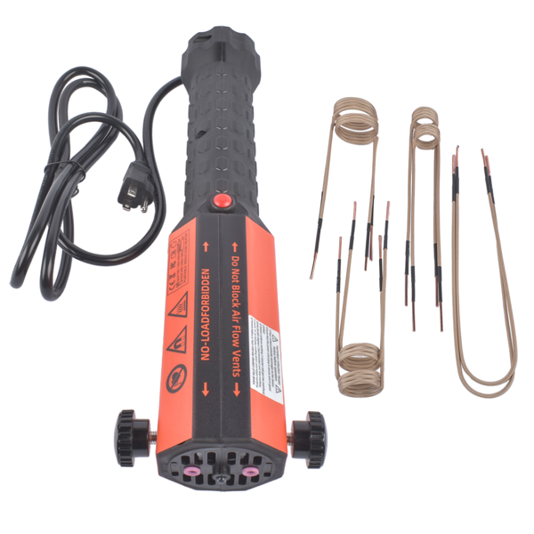加热器 1KW 1000W 110V Magnetic Induction Heater Kit Flameless Heat Bolt Removal (8 Coils)-7