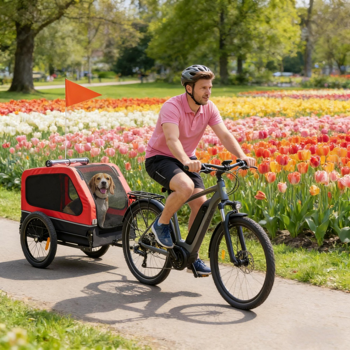 宠物自行车拖车