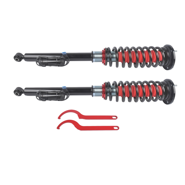 改装减震器 Rear Coilovers Suspension Damper Kit w/ Electric Fit for Mercedes-Benz S-Class W221 2007-2013 S350 500 550 600 63 AMG 65 AMG-4