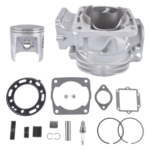 气缸套件 83mm Cylinder & Piston & Gasket Kit Replacement for Polaris Xplorer / Trail Blazer 400 1995-2003 3085276 3089277-7