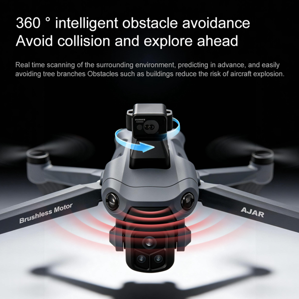 V918MAX Drone, 20-30 Minute Flight, Dual HD 50fps Cameras, 5MP Stabilized Images, Auto Low Power Return, Large Screen Remote-4