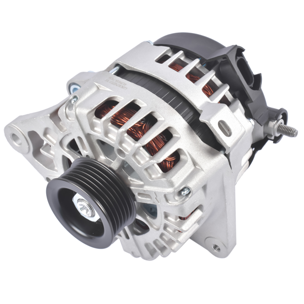 150A 12V Clockwise Alternator with 6-Groove Pulley Fits for 2016-2021 Hyundai Tucson Sport Utility 2017-2019 Kia Soul Hatchback 2.0L L4-5