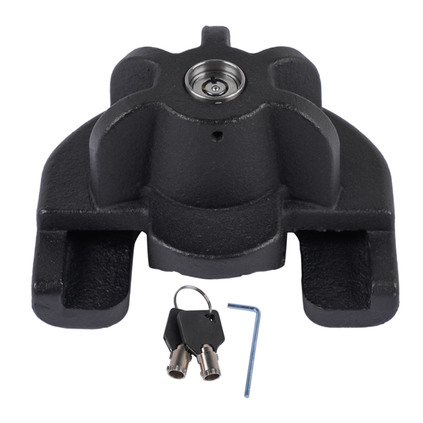 拖车锁 Heavy-Duty Tamper Lock Replacement for Boat RV Trailers Pin Tumbler Lock-1