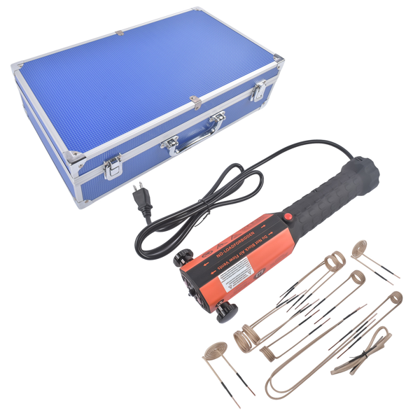 加热器 Magnetic Induction Heater Kit 1100W 110V Induction Flameless Bolt Heat Tool with 12 Coils-4