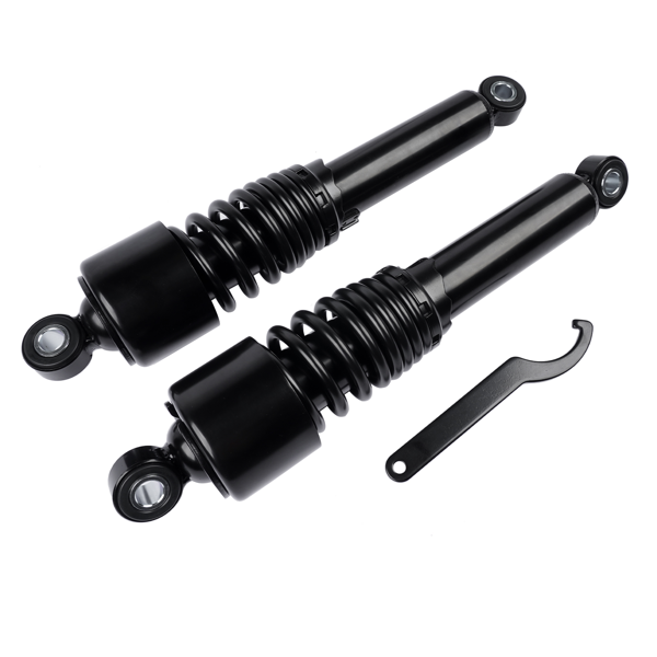 弹簧减震 2Pcs 13" Heavy Duty Rear Shock Absober Fit for Harley-Davidson Road King Touring Street Tour Glide Black-4