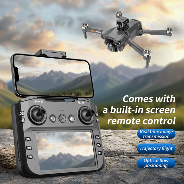 Foldable Quadcopter Drone | Brushless Motors, Large Display Remote Control, 360° Obstacle Avoidance, Optical Flow Hovering Technology, Front/Back Flips, Long-range, High-quality-19