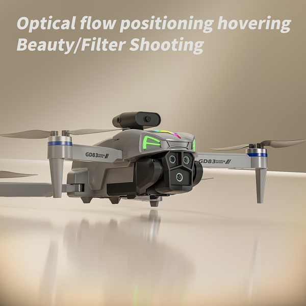 GD83 Drone Is Equipped with Dual Cameras, Powerful Brushless Motor,Light Flow Positioning, , Foldable Aerial Photography Drone-9