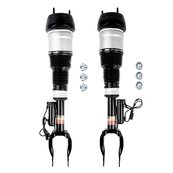 减震器 2x Front Air Suspension Shock Struts with ADS Fit for Mercedes W166 X166 ML350 ML550 GL450 2012-2015 1663206713 1663206813-1