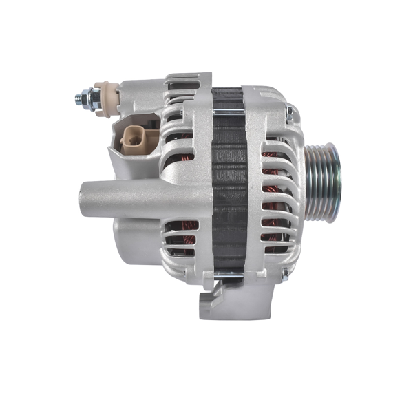 发电机 Alternator 92211821 11097N Fits for Pontiac GTO 6.0L V8 5967cc 364cid Gas 2005-2006 140A 12V 6-Groove Decoupler Pulley-5