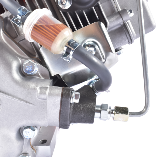 A3- 橙色3HP四冲程单缸柴油发动机 3HP 4-stroke Heavy Duty Single Cylinder Diesel Motor Engine 196CC/2200W (Orange)-11