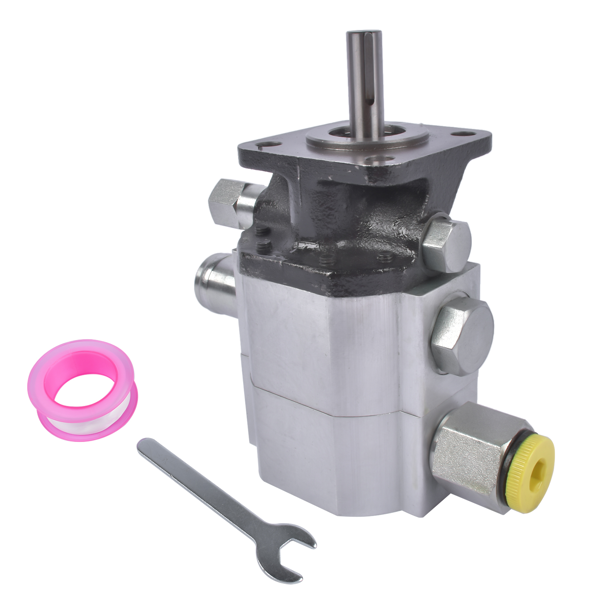 劈木泵 Aluminum Hydraulic Log Splitter Pump 11GPM 2-Stage HI/LO Gear Pump Wood Splitter Pump 3000 PSI 3600 RPM max 1/2'' NPT-7