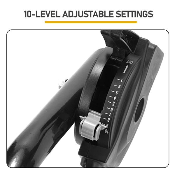 98*76*77CM 黑色 110lb 橡胶充气轮 牵引挂车款 施肥车 调节10档位 花园推车 送防尘罩 过滤网-6