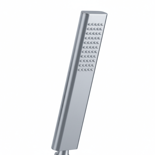 外螺纹拉丝镍淋浴系统，12英寸淋浴花洒头配手持淋浴喷头，浴室壁挂式淋浴龙头套装（含压力平衡淋浴阀芯套件）【周末不发货，TK/TEMU订单仅支持自提】-3