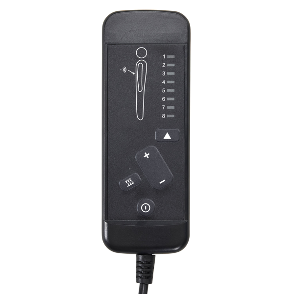 1pcs 黑色 织物 电动平躺 功能椅带2点按摩带加热 120kg 室内功能椅 英国-2