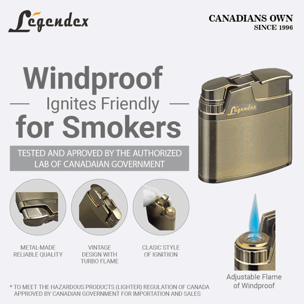 LEGENDEX®攀登者* 银色防风打火机复古风格用于雪茄香烟厨房户外可重复充气可调节火焰高度便携式-2
