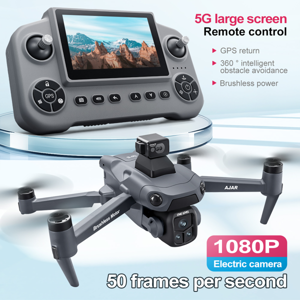 V918MAX Drone, 20-30 Minute Flight, Dual HD 50fps Cameras, 5MP Stabilized Images, Auto Low Power Return, Large Screen Remote-8
