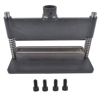 折弯机 12\\" Dual Spring Design Press Brake Attachment for 12 or 20 Ton Hydraulic Shop Presses Black