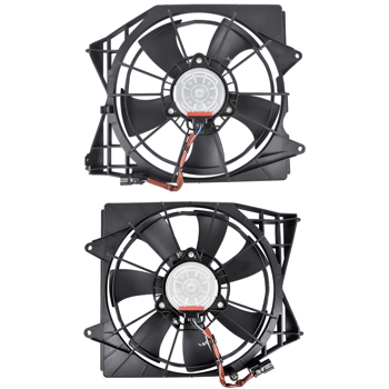 散热器风扇 2PCS Left & Right Cooling Fan Replacement for Honda Accord 2018-2022 38611-5PF-N11 19030-5PF-N12