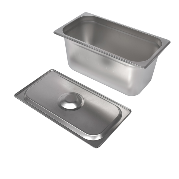 A3-6盘商用保温柜 6-Pan Commercial Food Warmer, Professional Buffet Catering Food Warmer, Electric Steam Table, Stainless Steel-11