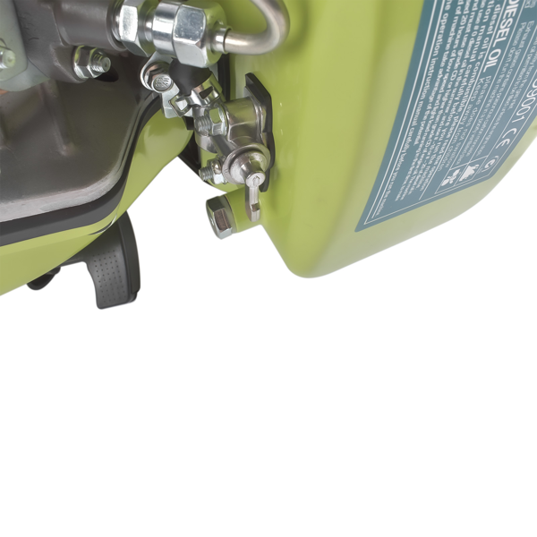 A3-绿色5HP四冲程单缸柴油发动机 5HP 4-stroke Heavy Duty Single Cylinder Diesel Motor Engine 247CC/3600W (Green)-9