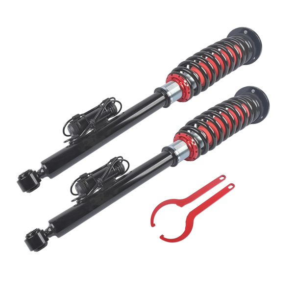 改装减震器 Rear Coilovers Suspension Damper Kit w/ Electric Fit for Mercedes-Benz S-Class W221 2007-2013 S350 500 550 600 63 AMG 65 AMG-5