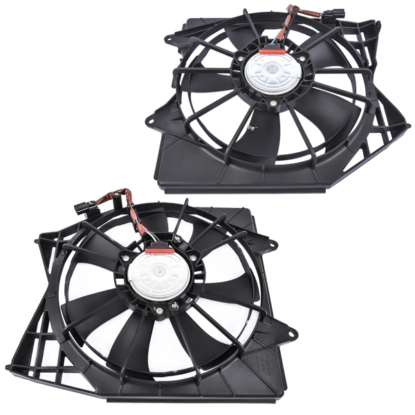 散热器风扇 2PCS Left & Right Cooling Fan Replacement for Honda Accord 2018-2022 38611-5PF-N11 19030-5PF-N12-7
