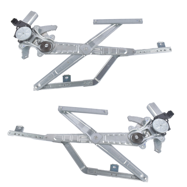 玻璃升降器 Front Left and Right Window Regulator Fit for Izuzu NPR NPR-HD NQR Truck 2005-2016 Silver 2Pcs-6