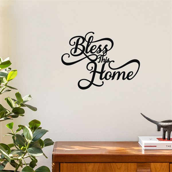 CIFbuy复古防水铁制墙面装饰牌温馨祝福家居励志艺术品（TikTok、temu下自提）-10