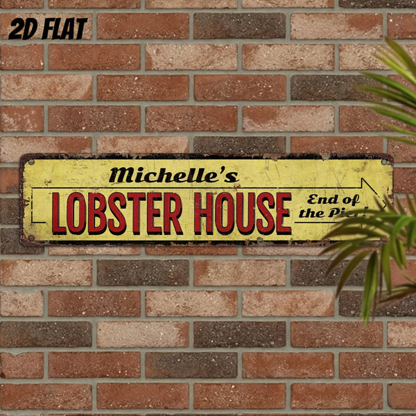 CIFbuy 铝质装饰挂牌新年情人节礼品家居墙面 2D 装饰牌匾（TikTok、temu 自提）-3