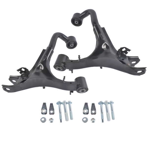 控制臂 2PCS Rear Upper Suspension Wishbone Control Arms Kit Replacement for Land Rover Range Rover Sport LS 2005-2013, Discovery MK III IV LR010523 LR010525-5