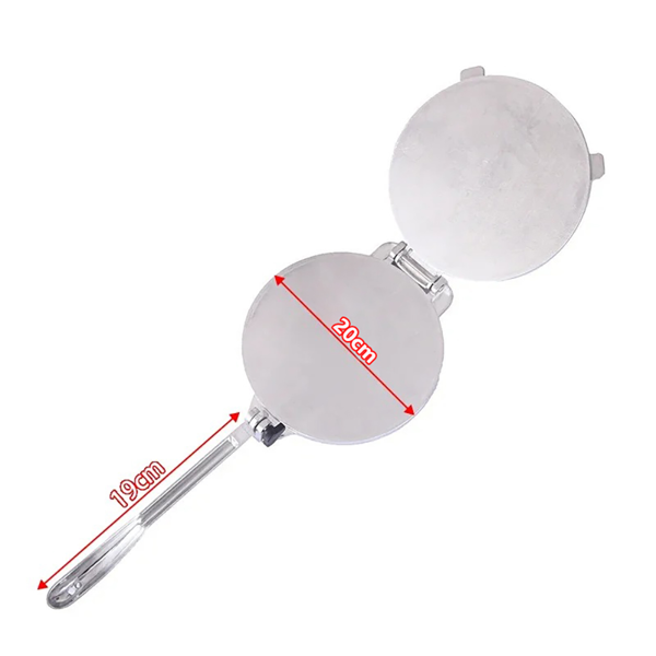 20CM银手动压饼机-3