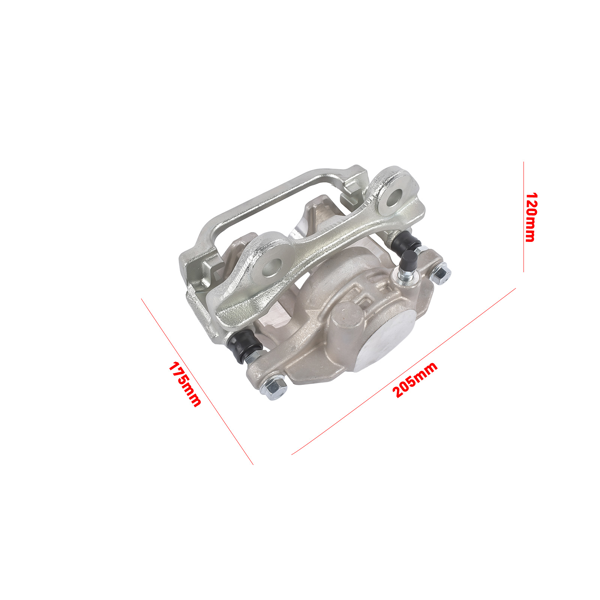 刹车钳 Rear Left Brake Caliper with Bracket Fits for Chevy Silverado Suburban GMC Sierra 1500 Silver 1Pc-8