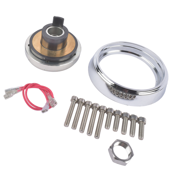 方向盘适配器 T04 Steering Wheel Hub Adapter - 5 Hole Replacement for Kenworth & Peterbilt Models-2