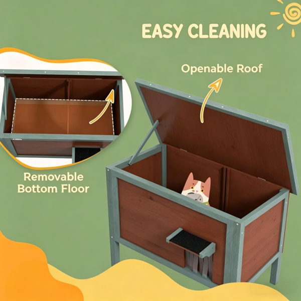 猫舍/木制猫屋-3