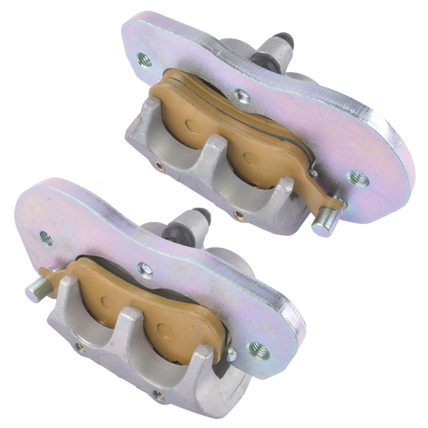 刹车卡钳 2pcs Front Brake Calipers & Sintered Pads Replacement for Can-Am Commander Defender Maverick 705601462+705601463-7